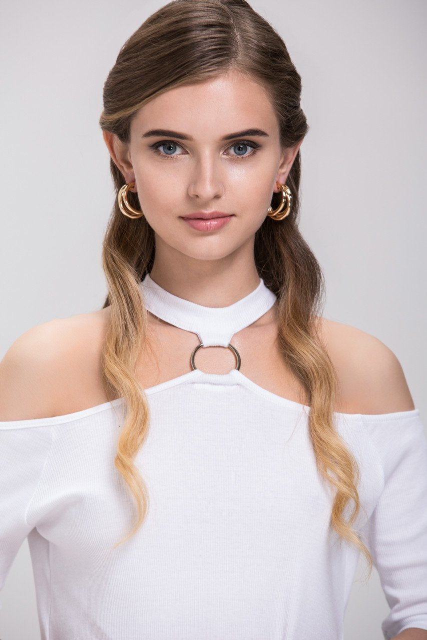 Three Hoop Earrings Three Hoop Earrings