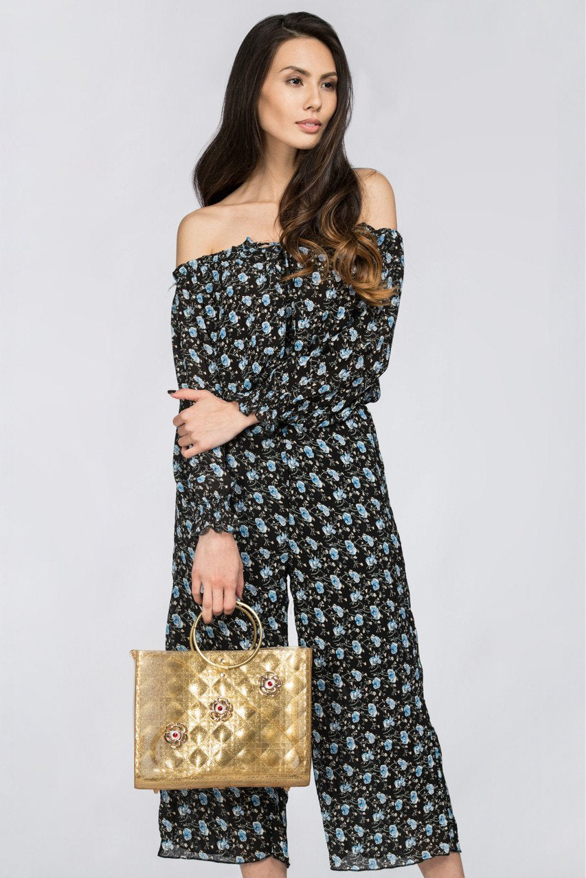 Gold Blush Quilted Jelly Bag Gold Blush Quilted Jelly Bag