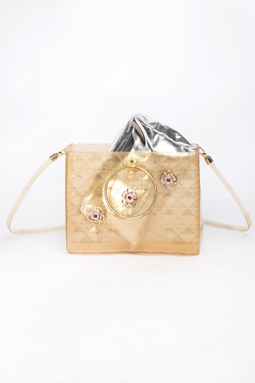 Gold Blush Quilted Jelly Bag Gold Blush Quilted Jelly Bag