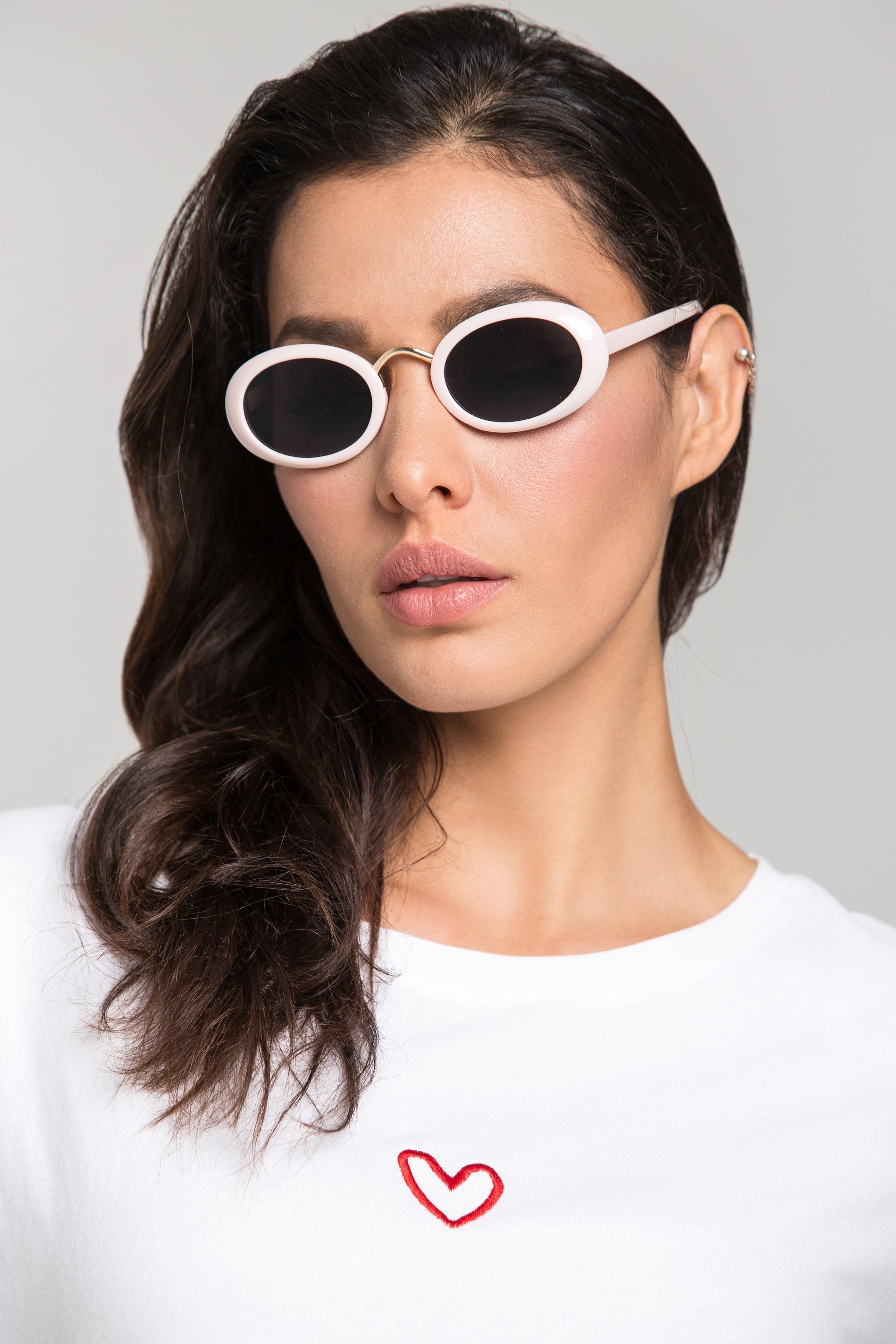 Pink and Gold Bridge Vintage Sunglasses Pink and Gold Bridge Vintage Sunglasses