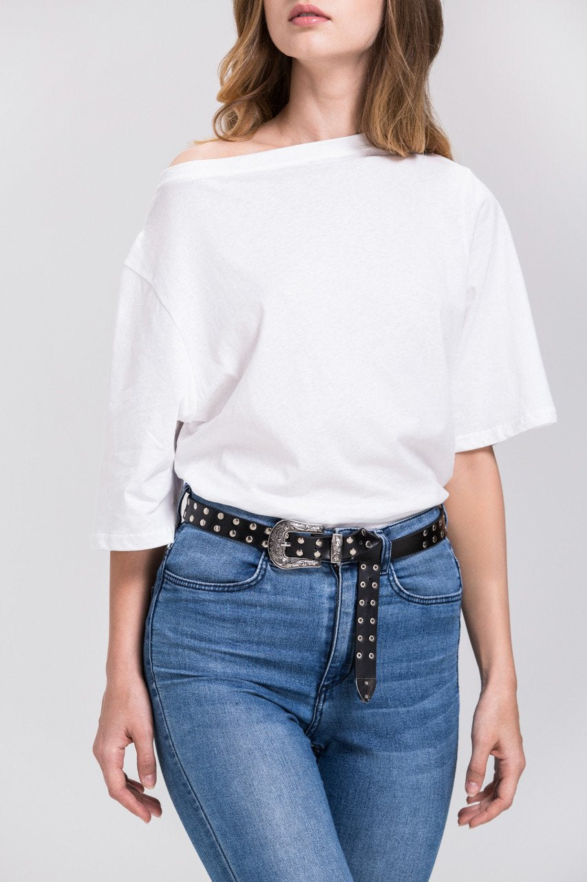 Western Belt - Stud Detail Western Belt - Stud Detail