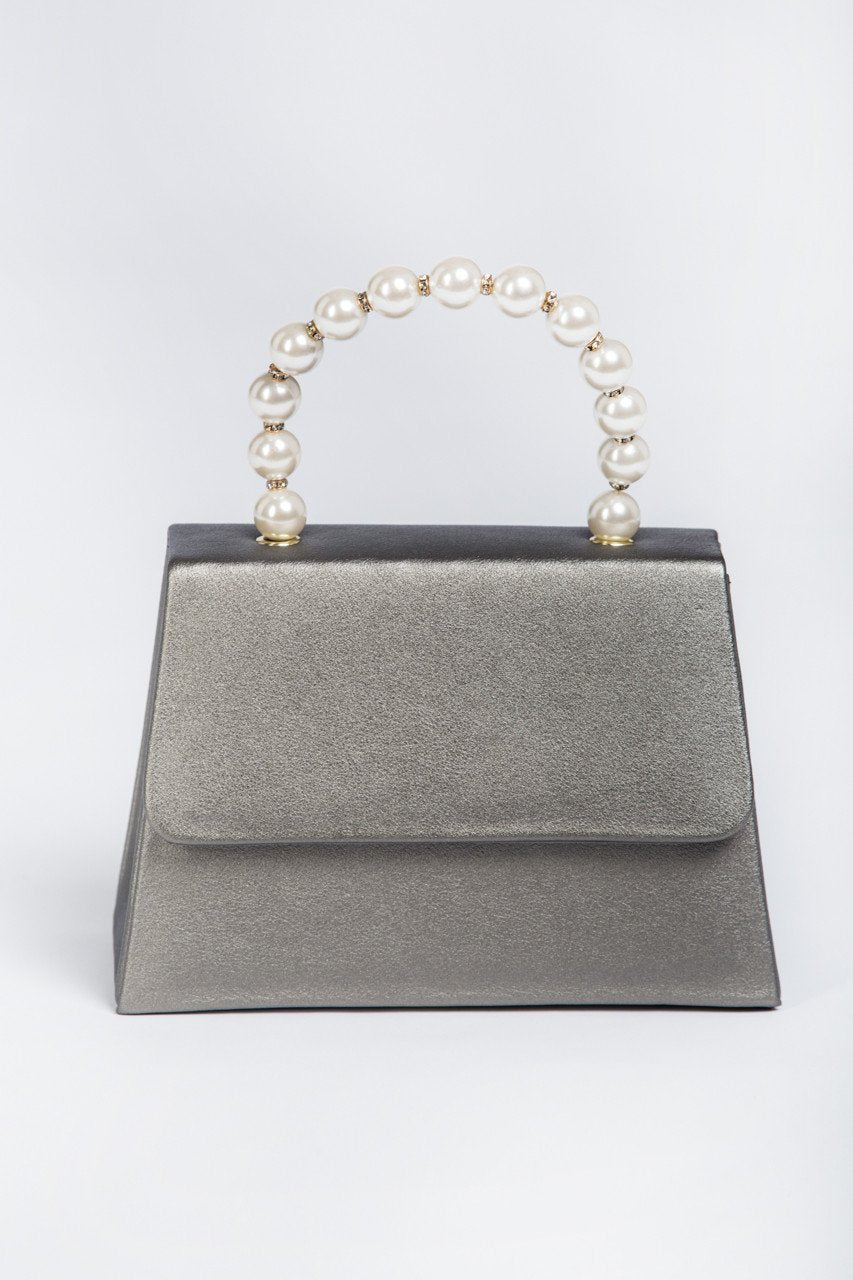 Silver Colette Handbag