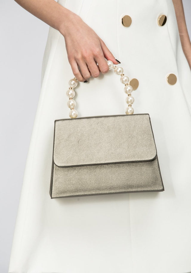 Silver Colette Handbag