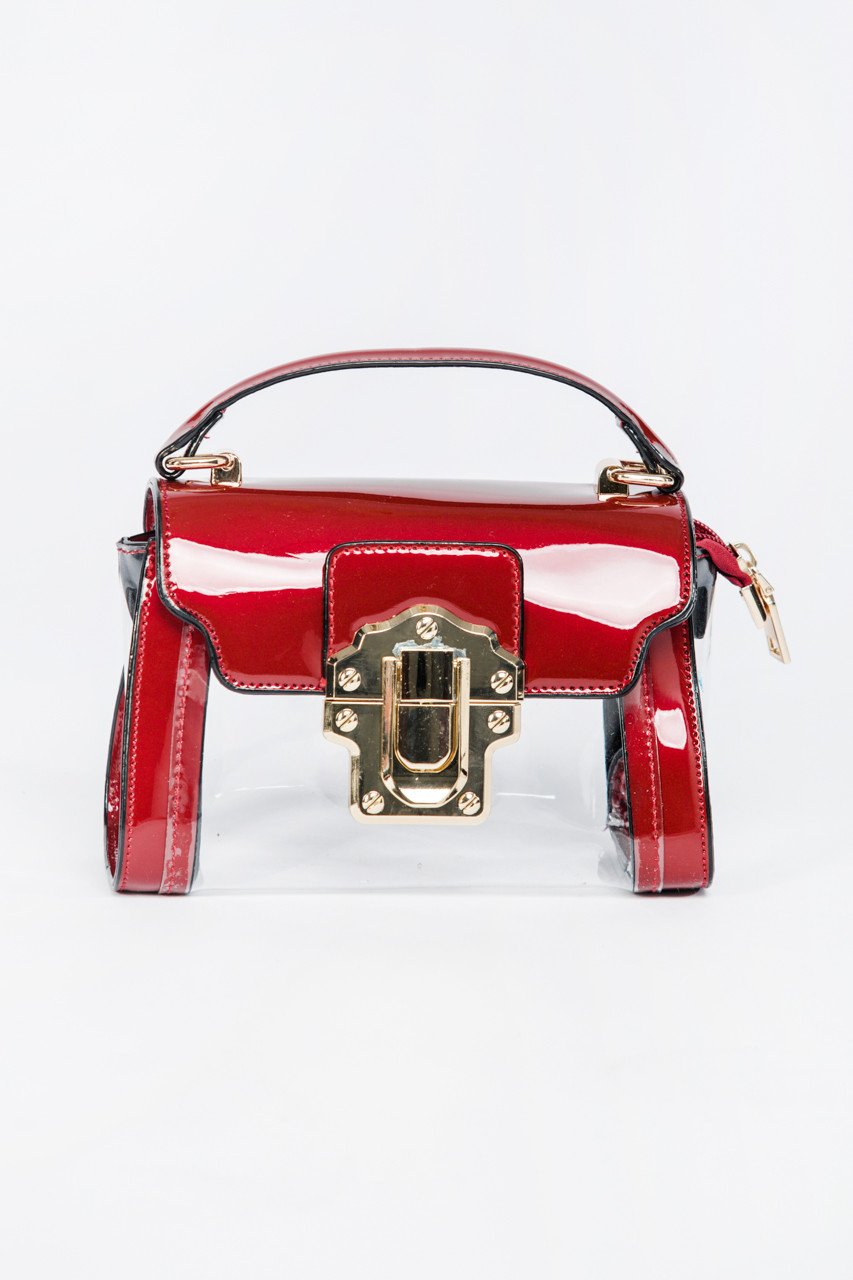 Red Transparent Mini Pochette