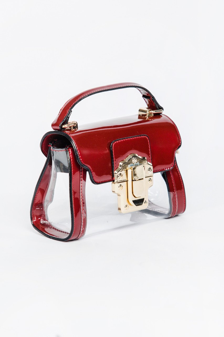 Red Transparent Mini Pochette