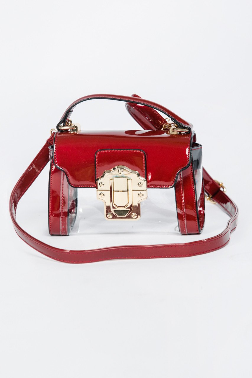 Red Transparent Mini Pochette