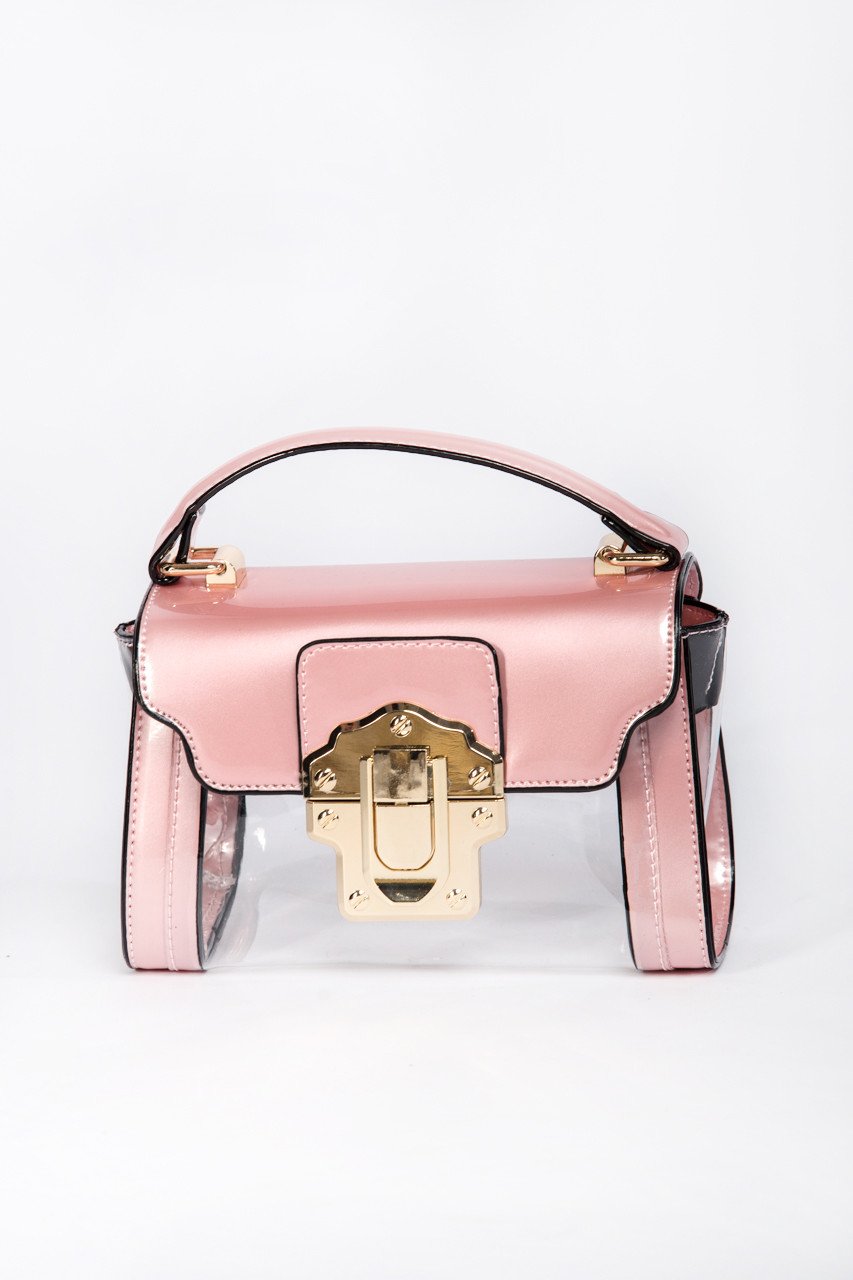 Pink Transparent Mini Pochette