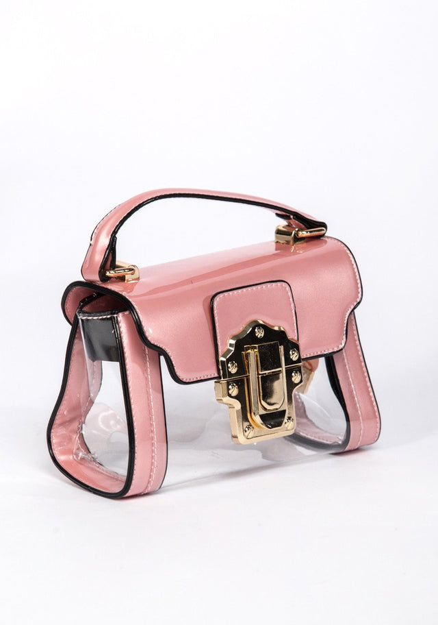 Pink Transparent Mini Pochette