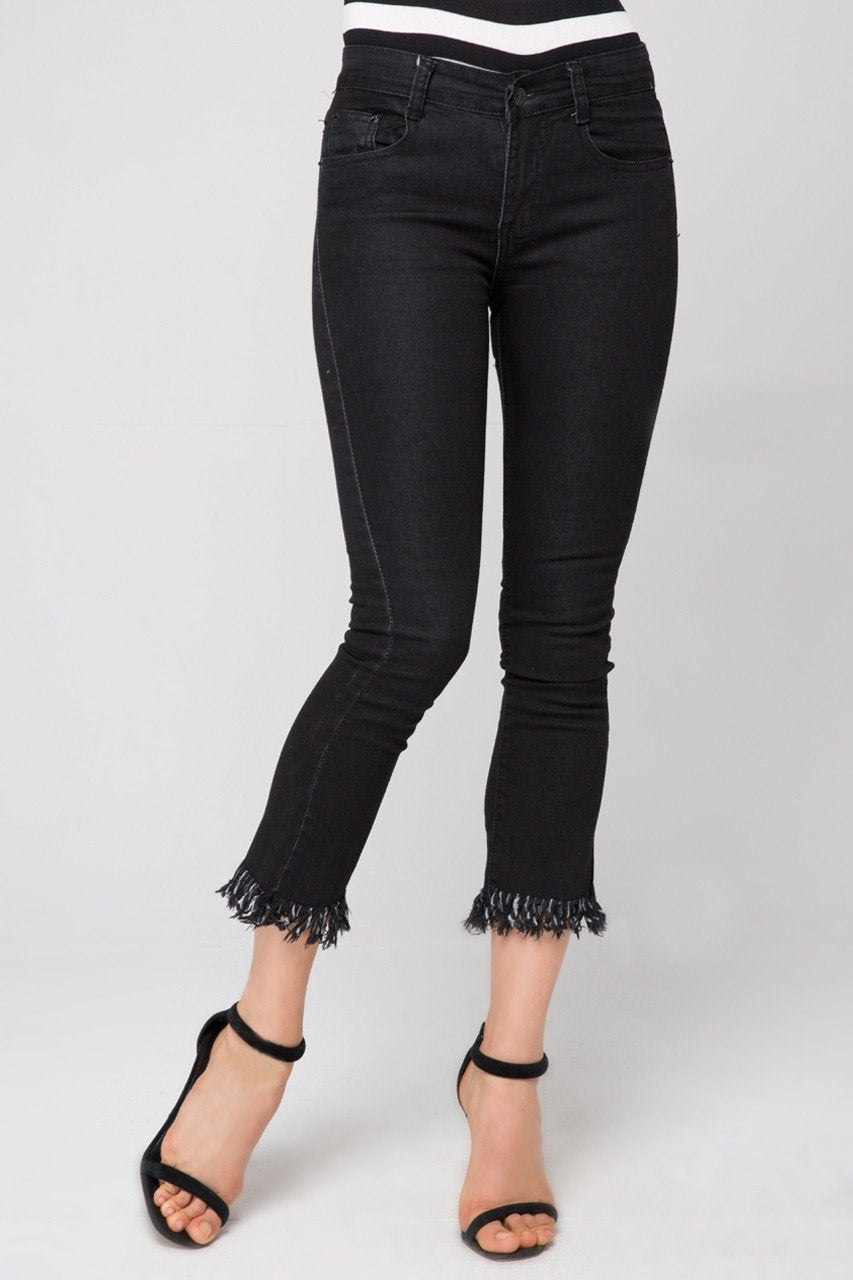Black Denim Jeans