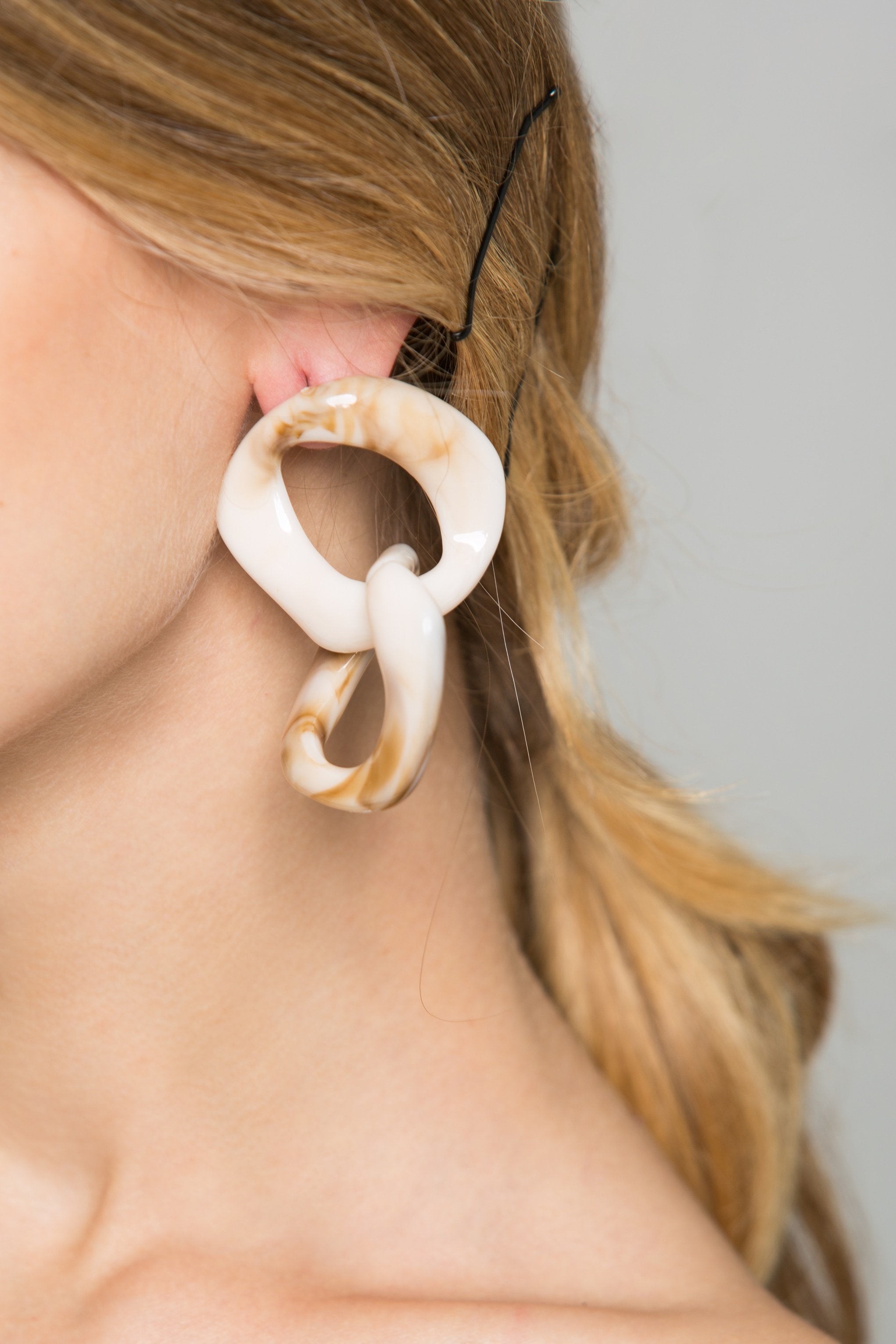 Marble Acrylic Drop Earrings