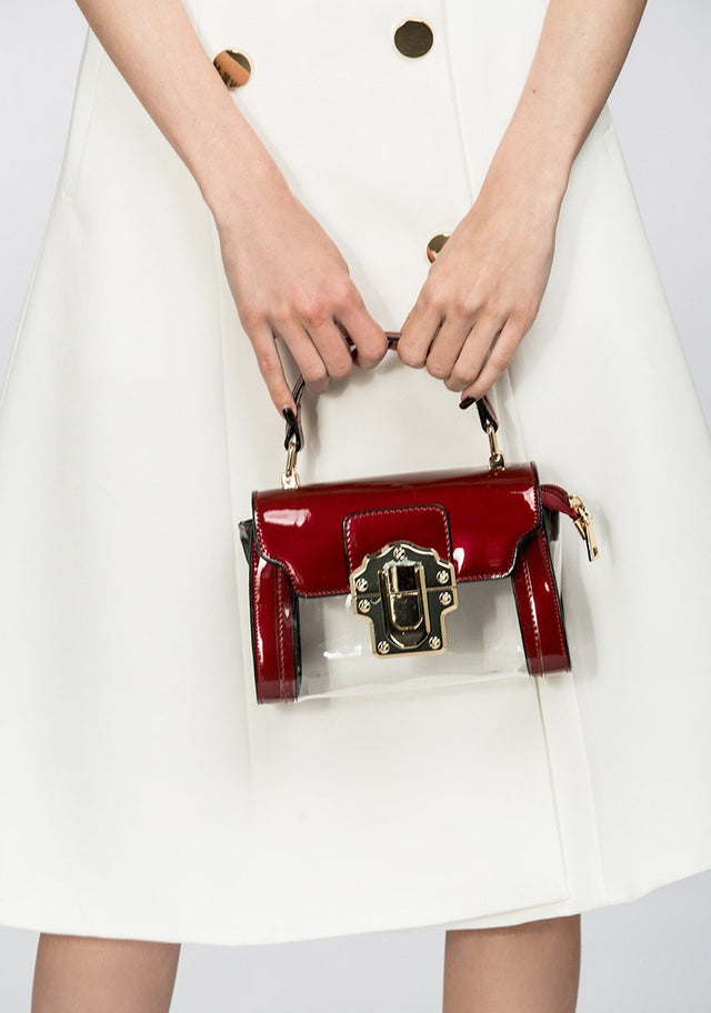 Red Transparent Mini Pochette
