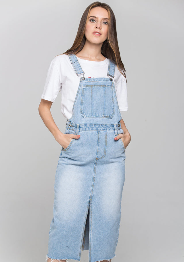 Blue Denim Jumper Skirt