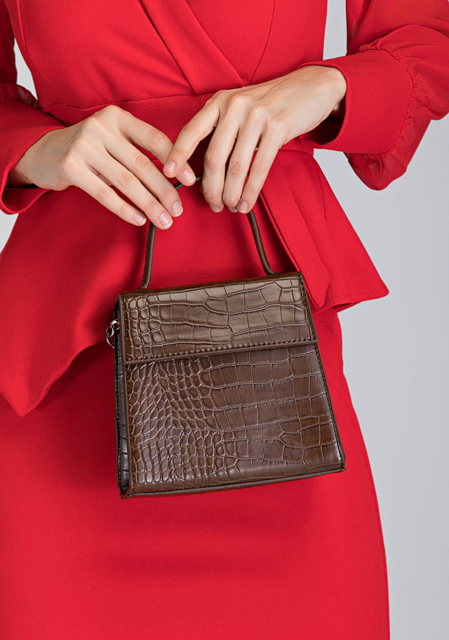Brown Lady Tamsah Mini Handbag