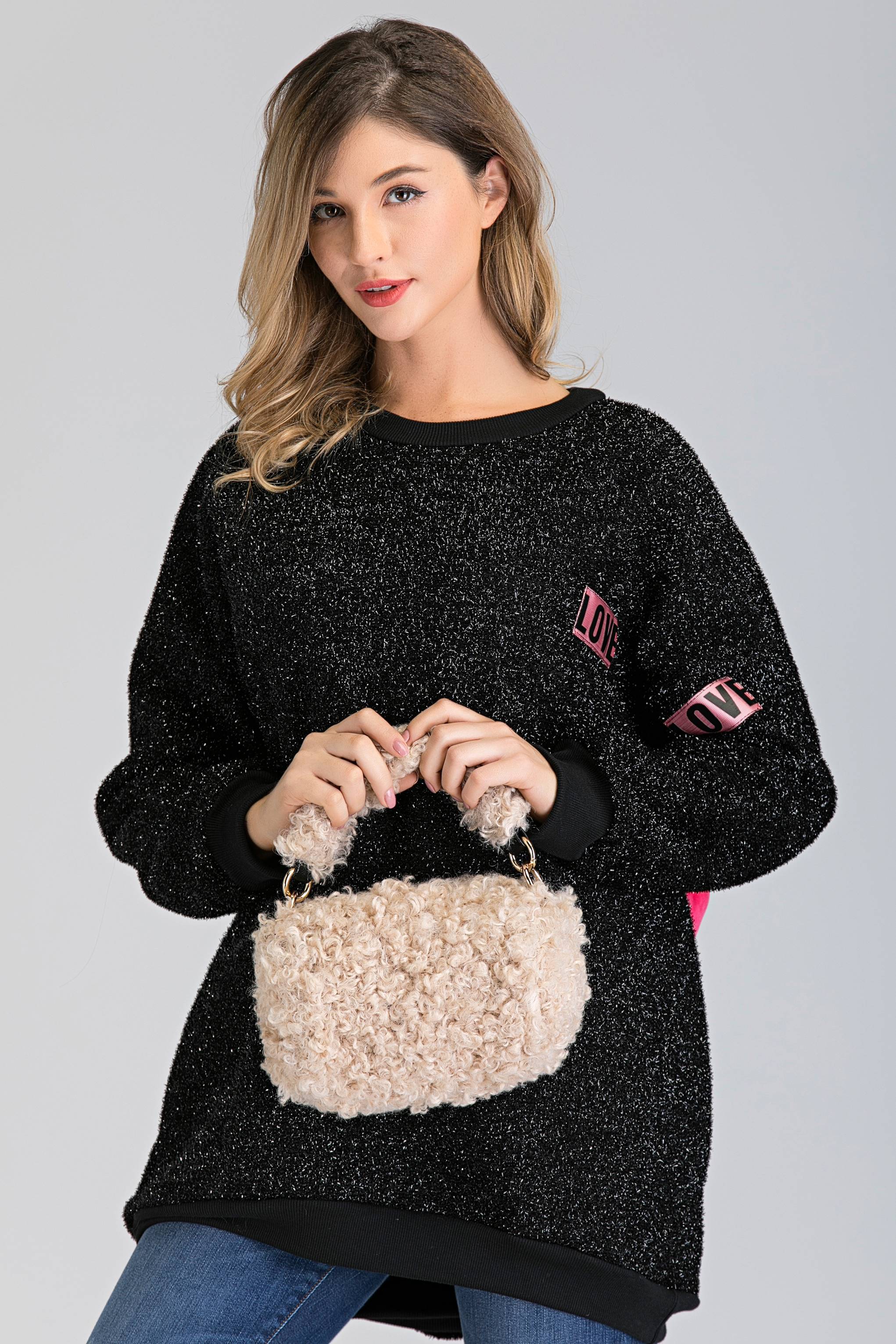 Sheep Wool Handbag