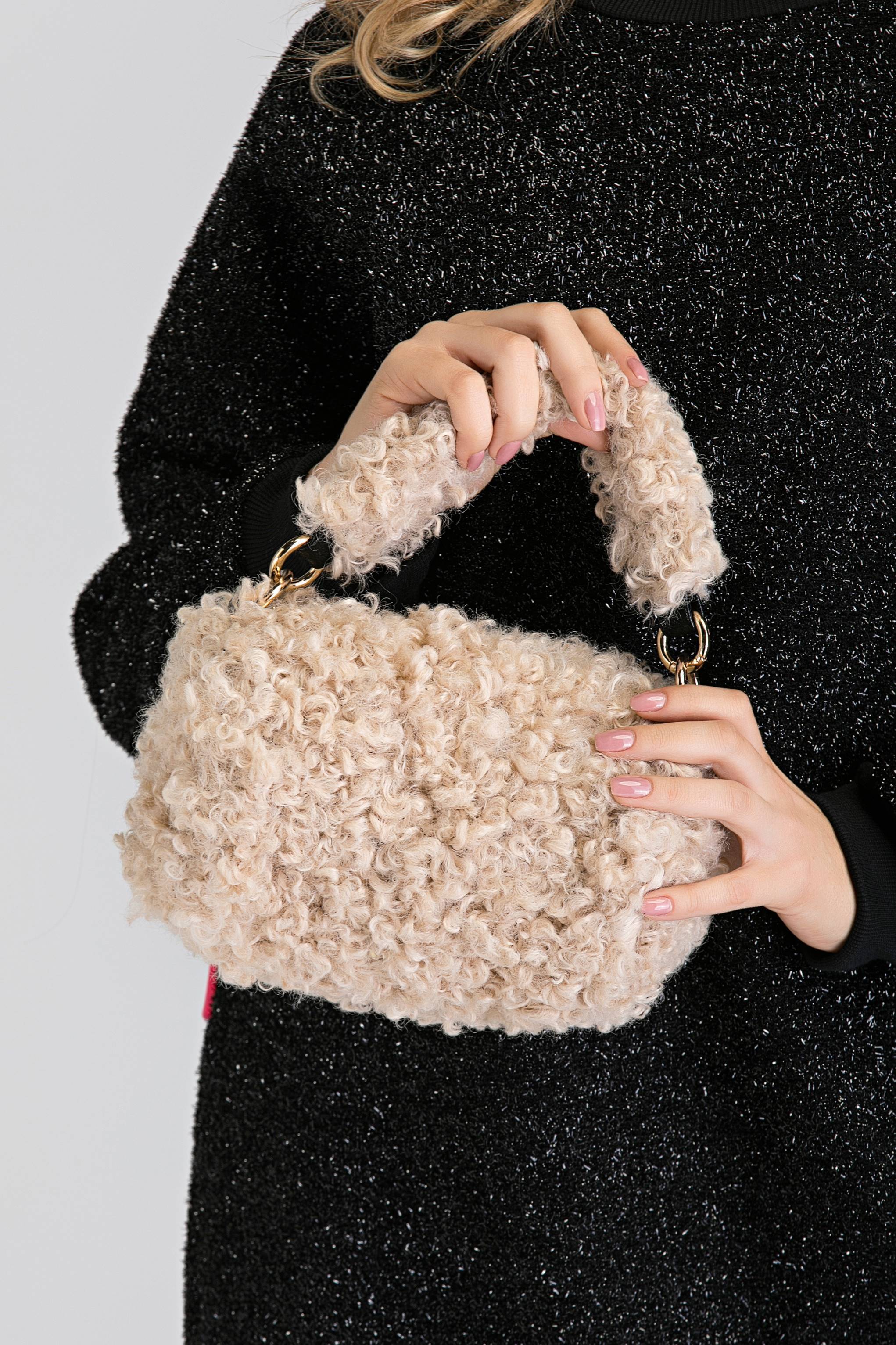Sheep Wool Handbag