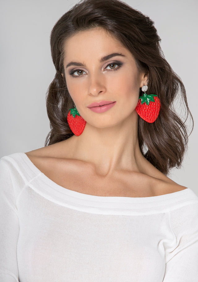 Strawberry Earrings