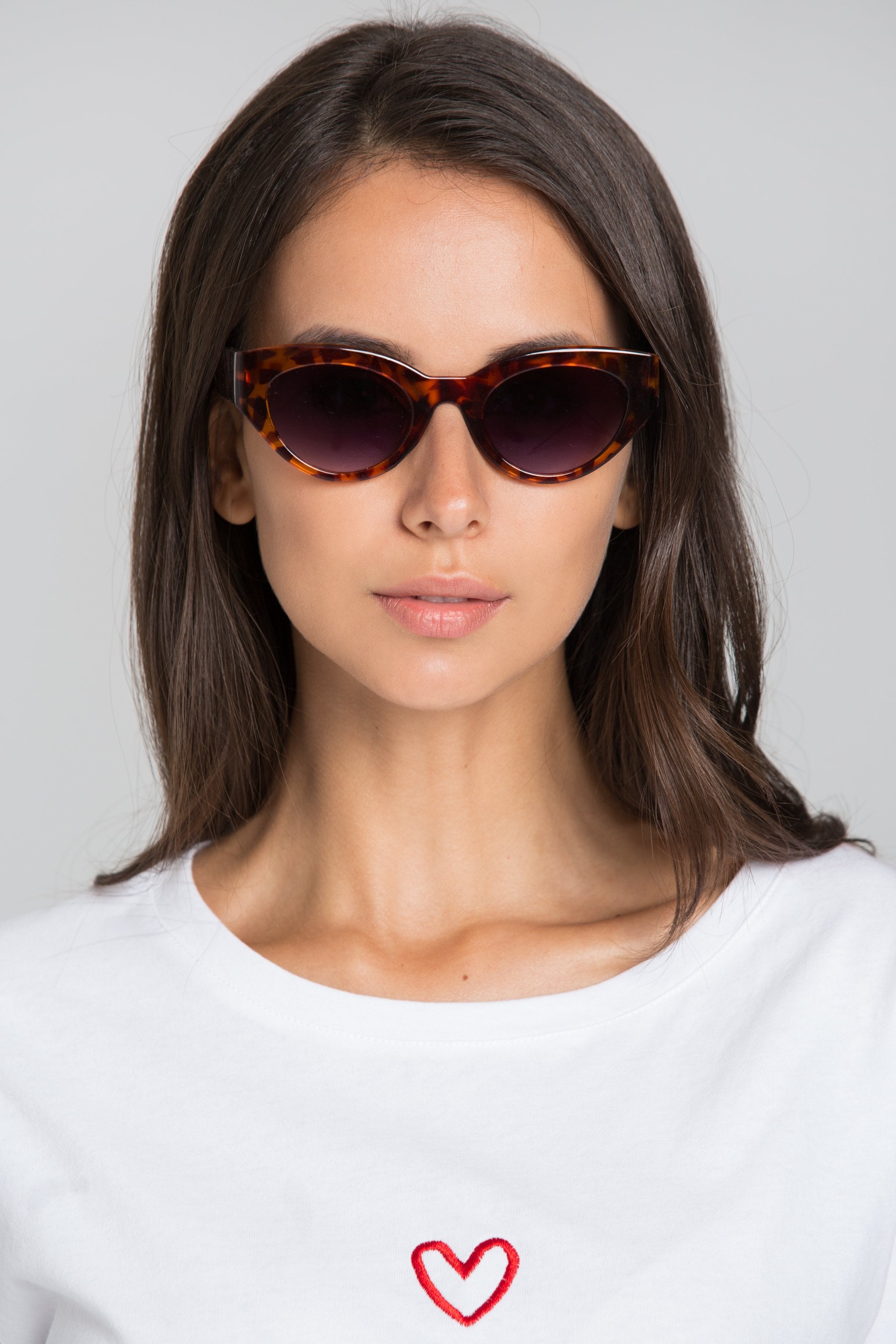 Tortoise Retro Cat Eye Sunglasses