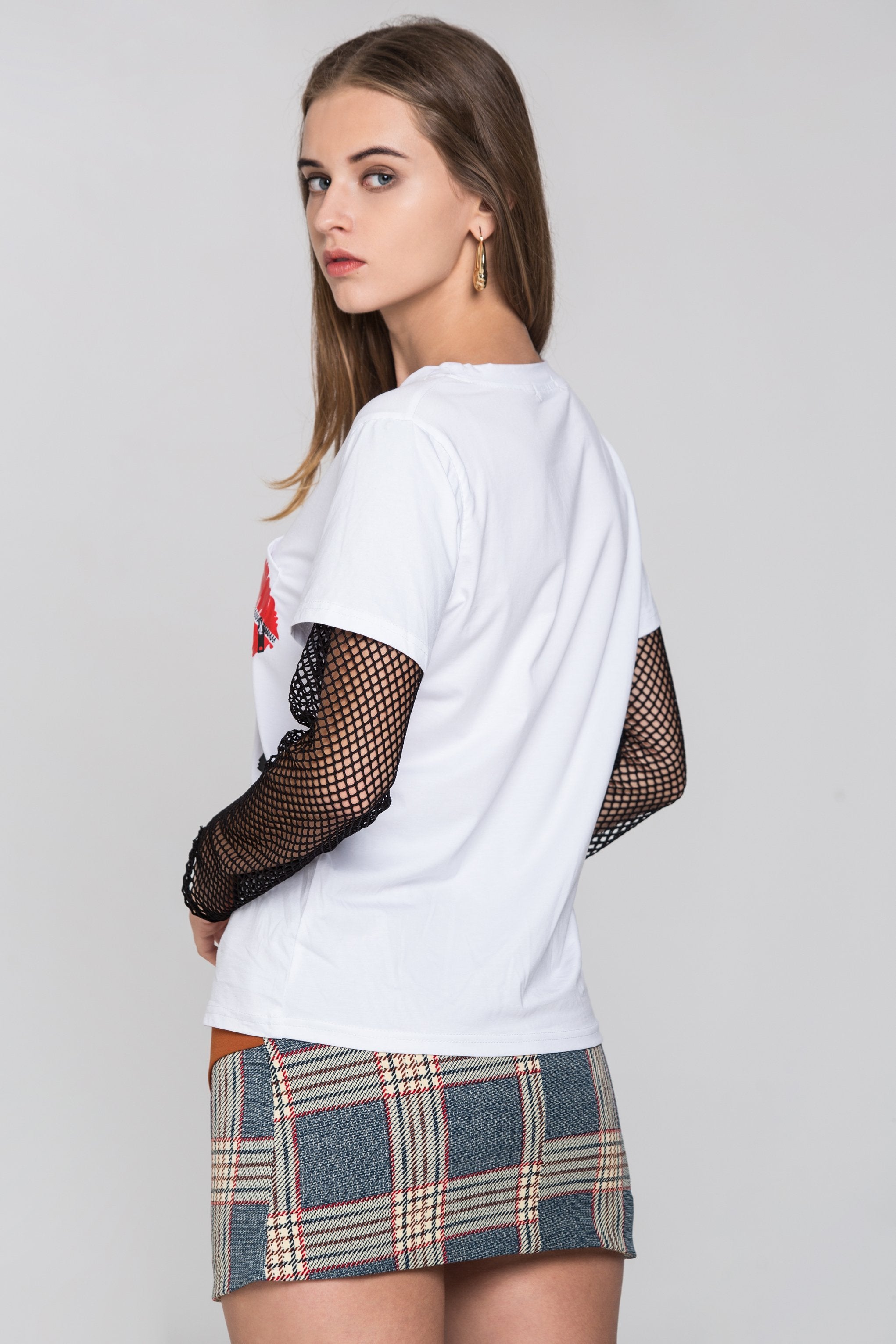 White Shut Up Top