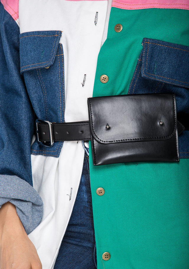 Black Mini Belt Bag