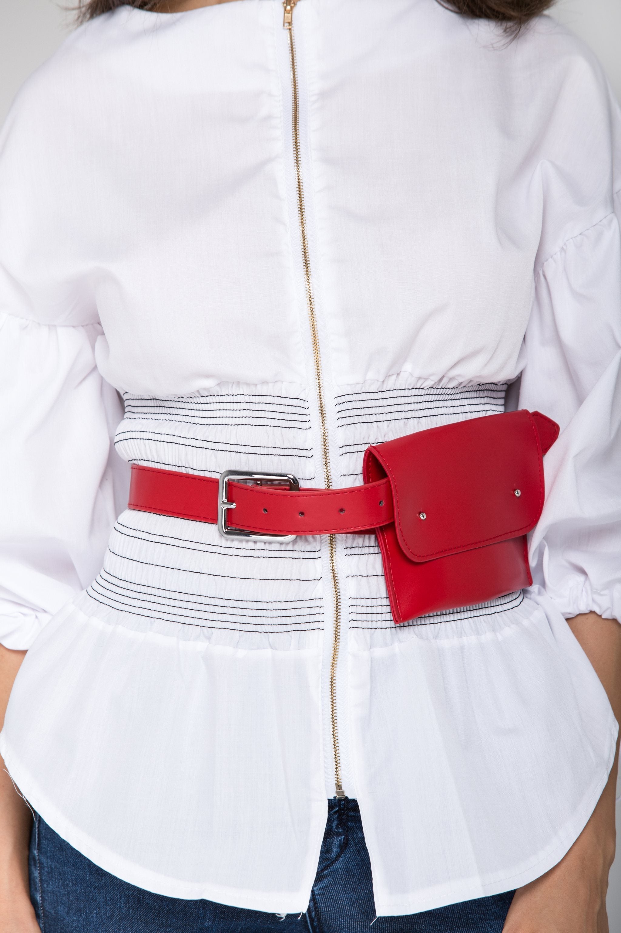 Red Mini Belt Bag