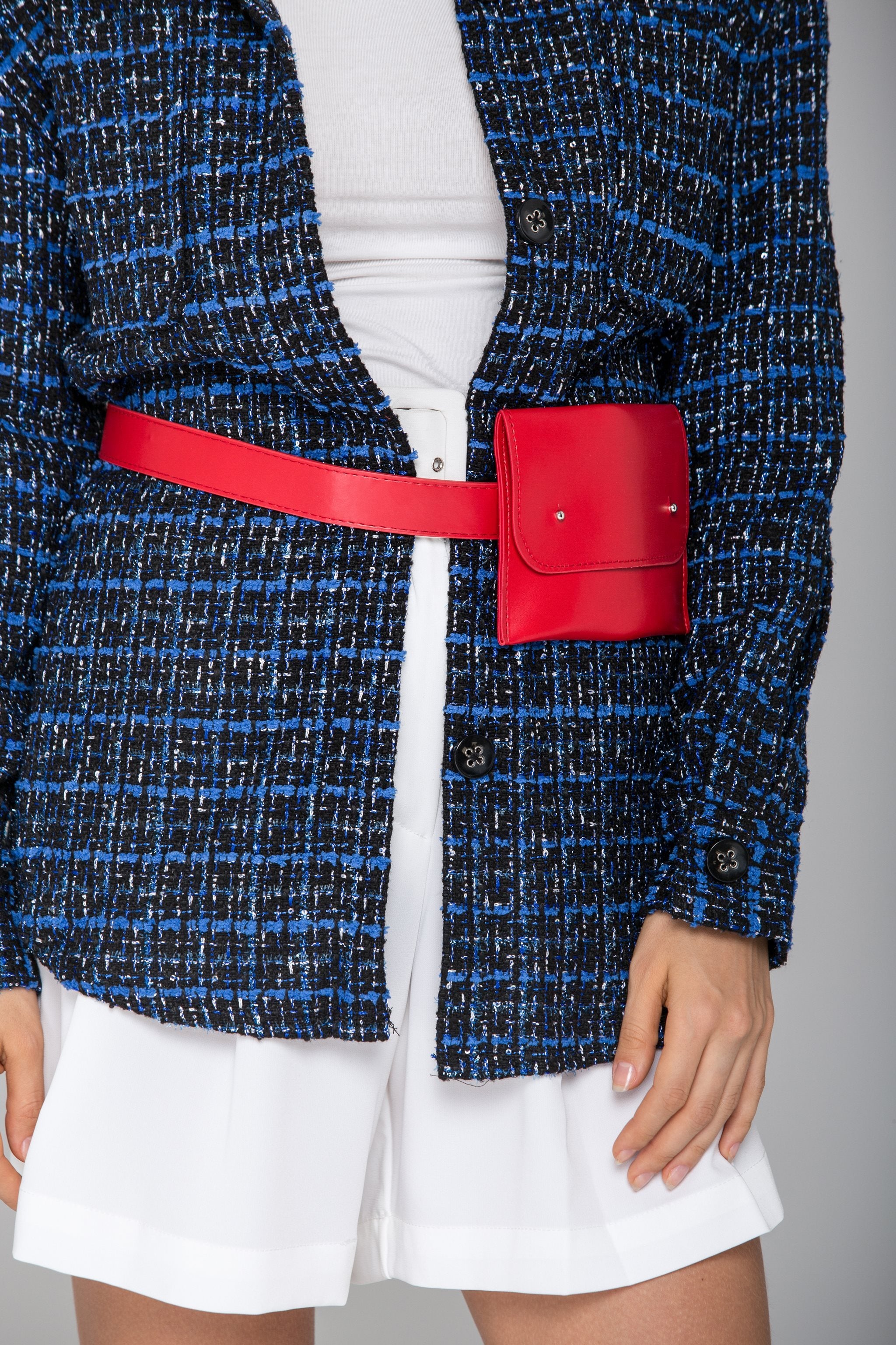 Red Mini Belt Bag