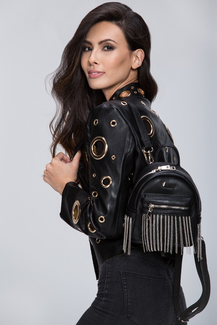 The Real Fouz - Ring Crop Jacket