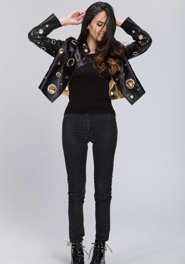 The Real Fouz - Ring Crop Jacket