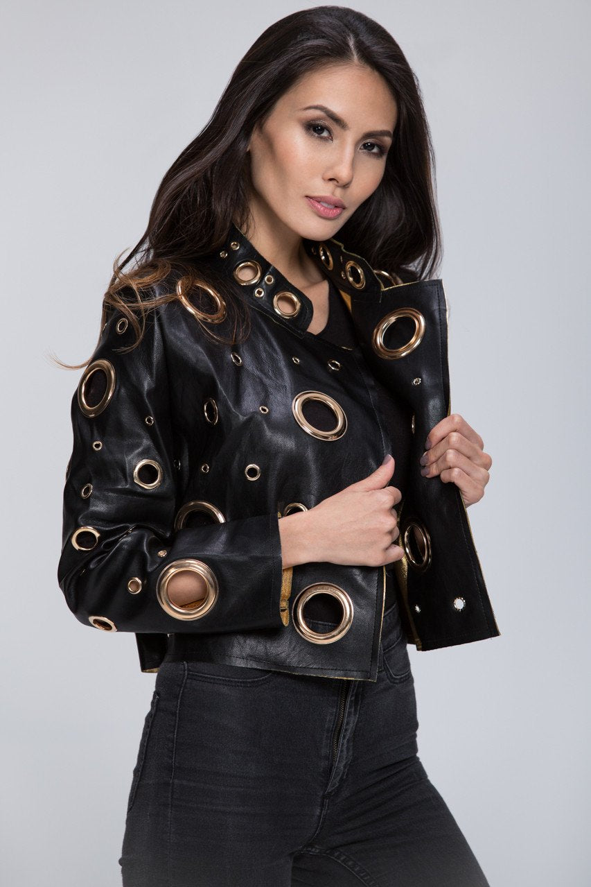 The Real Fouz - Ring Crop Jacket
