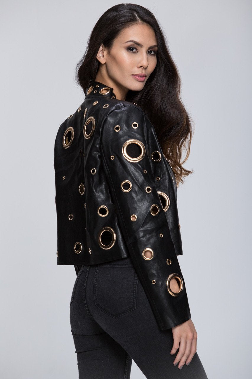 The Real Fouz - Ring Crop Jacket
