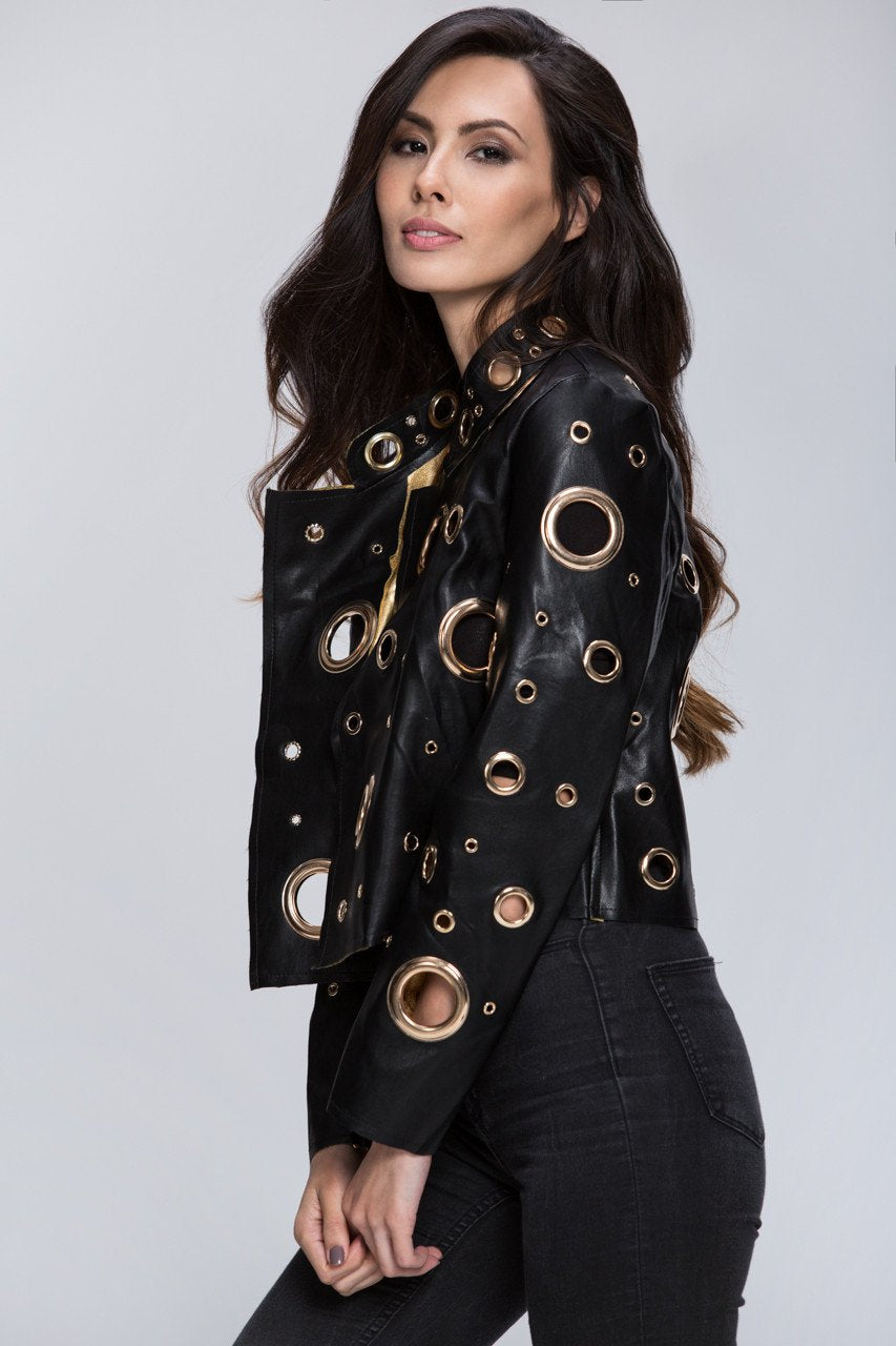The Real Fouz - Ring Crop Jacket