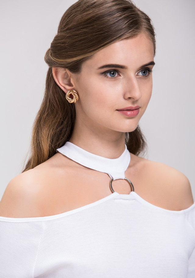 Three Loop Earrings (small)