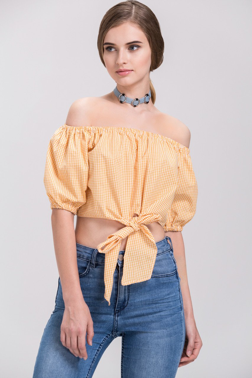Rawan Bin Hussain - Three Ring Denim Choker Necklace
